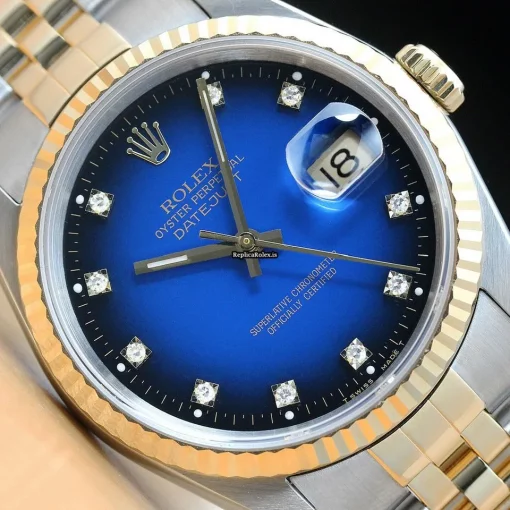 Quality Replica Rolex Datejust 16233 Caliber 3135 Automatic Movement 36mm Steel Case Mens/unisex Watch