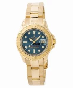 Great Fake Rolex Yacht-master 169628 Automatic Movement 29mm Yellow Gold Case Womens Watch