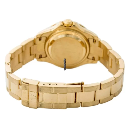Great Fake Rolex Yacht-master 169628 Automatic Movement 29mm Yellow Gold Case Womens Watch - Image 2