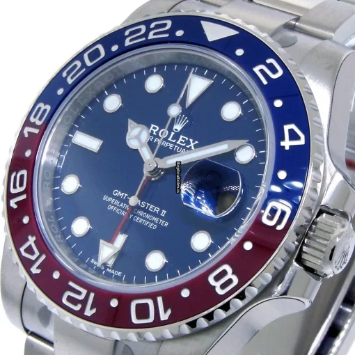 Top Fake Rolex Gmt-master II 116719blro Caliber 3285 Automatic Movement 40mm White Gold Case Mens/unisex Watch