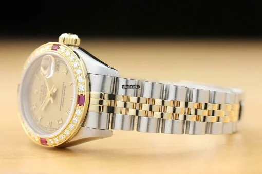 Superior Replica Rolex Lady-datejust 69173 Caliber 2135 Automatic Movement 26mm Steel Case Womens Watch - Image 4