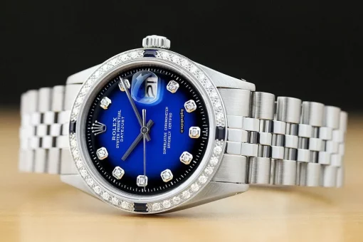 Discount Replica Rolex Datejust 1603 Caliber 1570 Automatic Movement 36mm Steel Case Mens/unisex Watch - Image 2