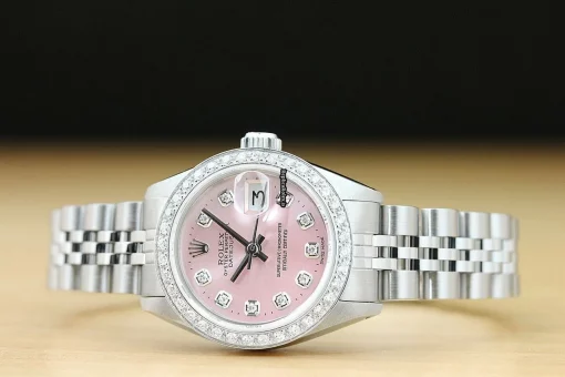 Discount Replica Rolex Lady-datejust 6917 Caliber 2030 Automatic Movement 26mm Steel Case Womens Watch - Image 3