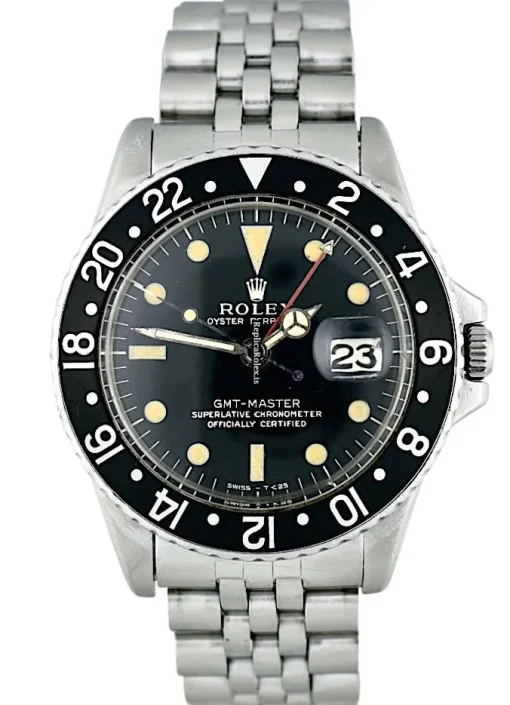 Quality Replica Rolex Gmt-master 1675 Caliber 1570 Automatic Movement 40mm Steel Case Mens/unisex Watch