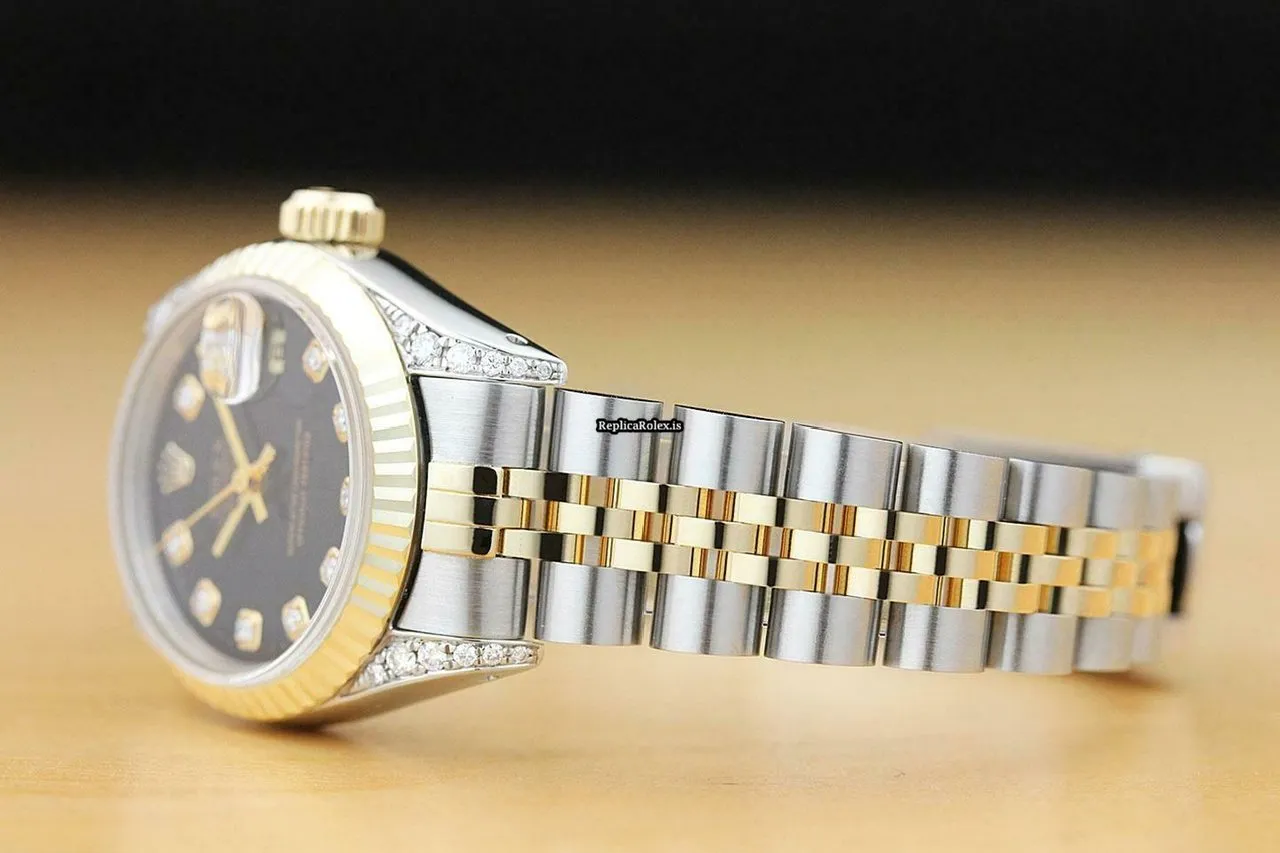 Mind-boggling Fake Rolex Lady-datejust 69173 Caliber 2135 Automatic Movement 26mm Steel Case Womens Watch - Image 4