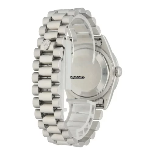 Wholesale Replica Rolex Day-date 18346 Automatic Movement 36mm Platinum Case Mens/unisex Watch - Image 4