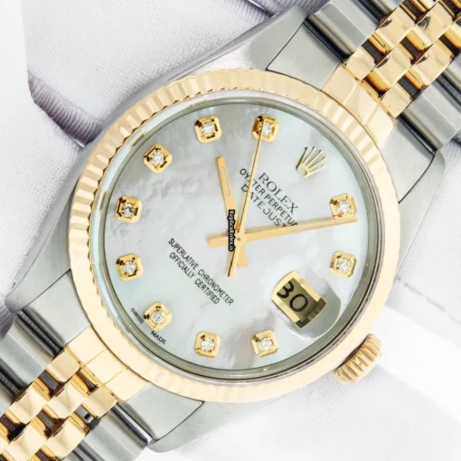Distinctive Fake Rolex Datejust 16013 Caliber 3135 Automatic Movement 36mm Gold/steel Case Mens/unisex Watch