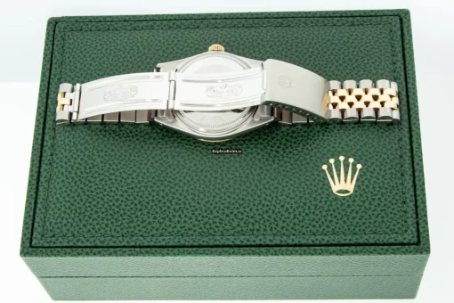 Distinctive Fake Rolex Datejust 16013 Caliber 3135 Automatic Movement 36mm Gold/steel Case Mens/unisex Watch - Image 10