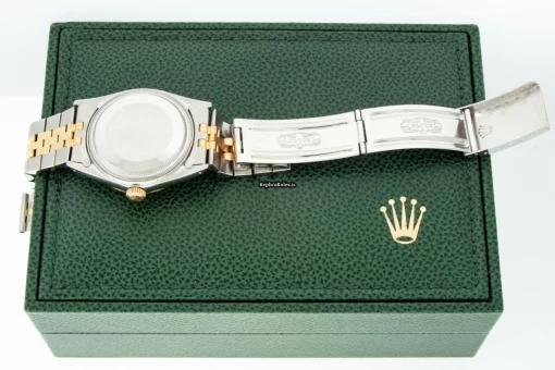 Distinctive Fake Rolex Datejust 16013 Caliber 3135 Automatic Movement 36mm Gold/steel Case Mens/unisex Watch - Image 11