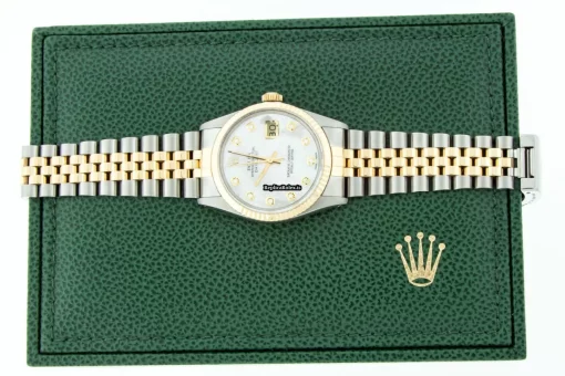 Distinctive Fake Rolex Datejust 16013 Caliber 3135 Automatic Movement 36mm Gold/steel Case Mens/unisex Watch - Image 4