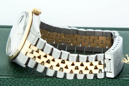 Distinctive Fake Rolex Datejust 16013 Caliber 3135 Automatic Movement 36mm Gold/steel Case Mens/unisex Watch - Image 5