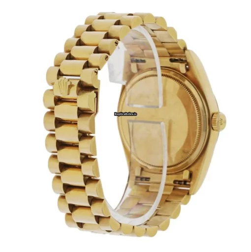 Pleasing Replicas Rolex Datejust 16018 Automatic Movement 36mm Yellow Gold Case Mens/unisex Watch - Image 4