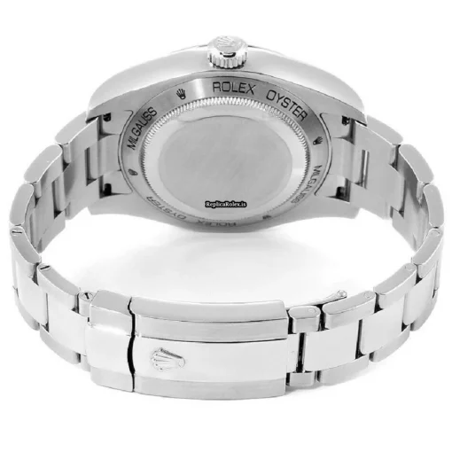 Defect Replica Rolex Milgauss 116400gv Automatic Movement 40mm Steel Case Mens/unisex Watch - Image 2