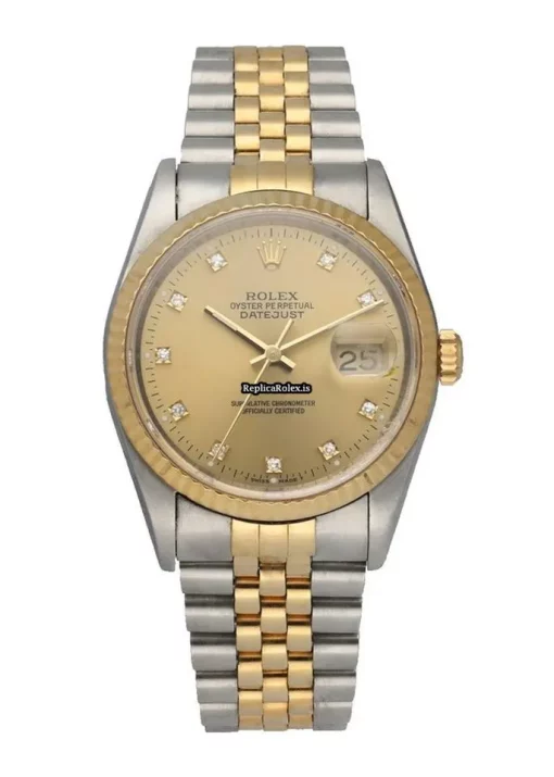 Exquisite Replica Rolex Datejust 16233 Caliber 3135 Automatic Movement 36mm Steel Case Mens/unisex Watch