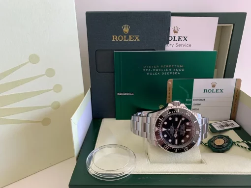 Fine Clone Rolex Sea-dweller Deepsea Caliber 3135 Automatic Movement 44mm Steel Case Mens/unisex Watch