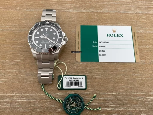 Fine Clone Rolex Sea-dweller Deepsea Caliber 3135 Automatic Movement 44mm Steel Case Mens/unisex Watch - Image 12