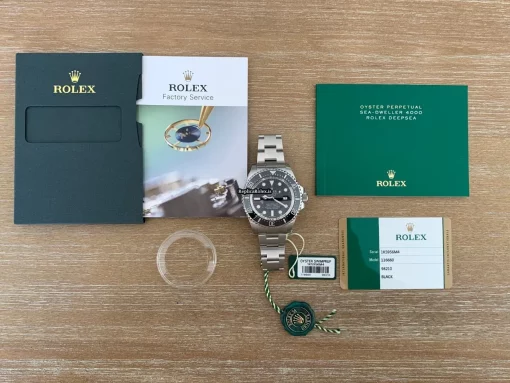 Fine Clone Rolex Sea-dweller Deepsea Caliber 3135 Automatic Movement 44mm Steel Case Mens/unisex Watch - Image 3