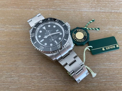 Fine Clone Rolex Sea-dweller Deepsea Caliber 3135 Automatic Movement 44mm Steel Case Mens/unisex Watch - Image 4