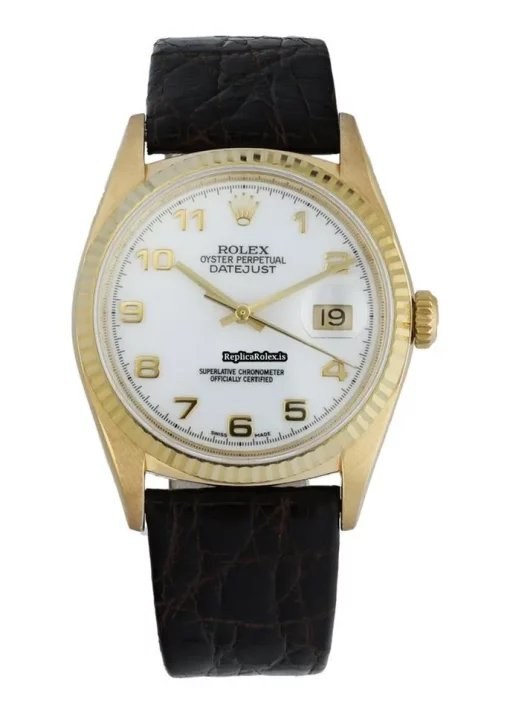 Cool Replica Rolex Datejust 16238 Automatic Movement 36mm Yellow Gold Case Mens/unisex Watch