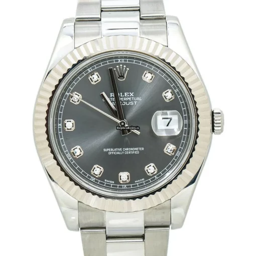 Beautiful Replica Rolex Datejust II 116334 Automatic Movement 41mm Steel Case Mens/unisex Watch - Image 4