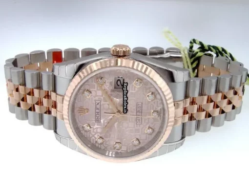 Fabulous Replica Rolex Datejust 116231 Automatic Movement 36mm Steel Case Mens/unisex Watch - Image 3