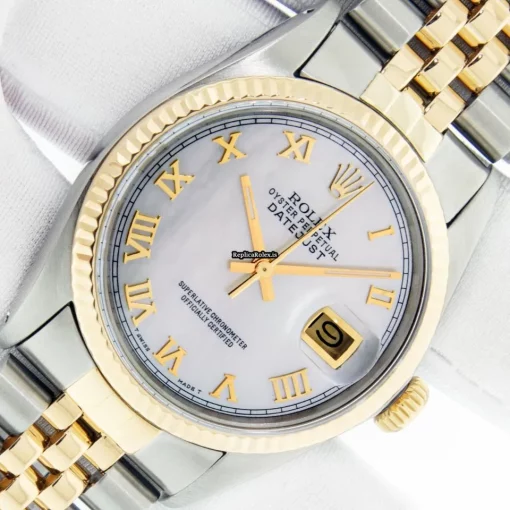 Excellent Replica Rolex Datejust 16013 Caliber 3035 Automatic Movement 36mm Gold/steel Case Mens/unisex Watch