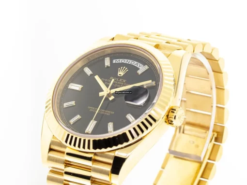 Top Replica Rolex Day-date 40 228238 Caliber 3255 Automatic Movement 40mm Yellow Gold Case Mens/unisex Watch