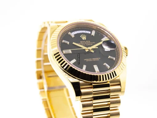 Top Replica Rolex Day-date 40 228238 Caliber 3255 Automatic Movement 40mm Yellow Gold Case Mens/unisex Watch - Image 3