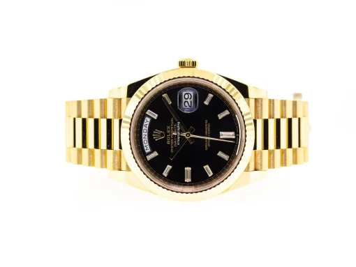 Top Replica Rolex Day-date 40 228238 Caliber 3255 Automatic Movement 40mm Yellow Gold Case Mens/unisex Watch - Image 6
