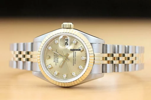 Recommend Replica Rolex Lady-datejust 69173 Caliber 2135 Automatic Movement 26mm Steel Case Womens Watch - Image 3