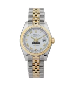 Marvellous Clone Rolex Lady-datejust 179173 Caliber 2235 Automatic Movement 26mm Gold/steel Case Womens Watch