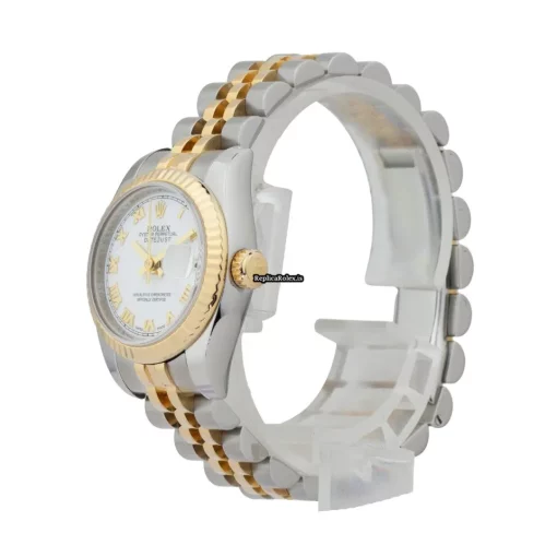 Marvellous Clone Rolex Lady-datejust 179173 Caliber 2235 Automatic Movement 26mm Gold/steel Case Womens Watch - Image 2