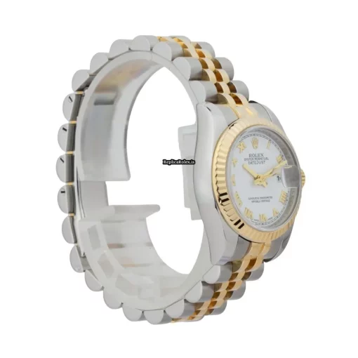 Marvellous Clone Rolex Lady-datejust 179173 Caliber 2235 Automatic Movement 26mm Gold/steel Case Womens Watch - Image 6