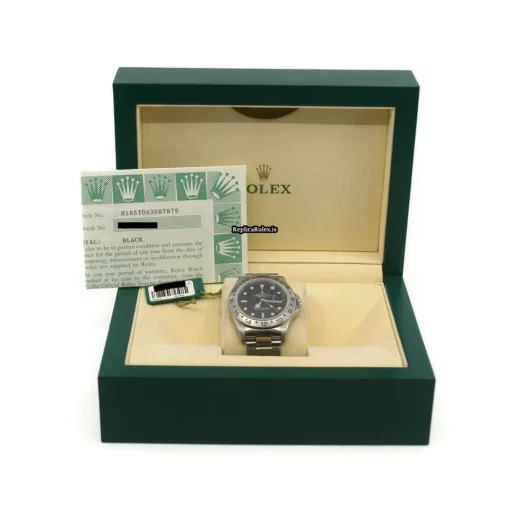 High-end Replica Rolex Explorer II 16570 Caliber 3185 Automatic Movement 40mm Steel Case Mens/unisex Watch - Image 4