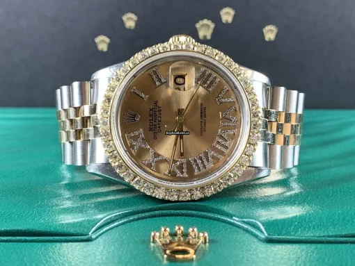 Discount Fake Rolex Datejust 16013 Caliber 3035 Automatic Movement 36mm Gold/steel Case Mens/unisex Watch