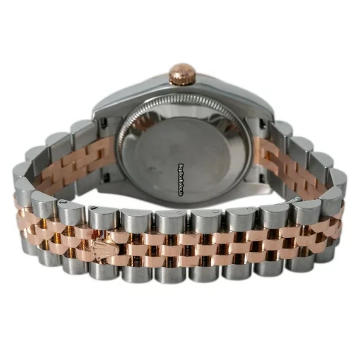 Reliable Replica Rolex Lady-datejust 178271 Automatic Movement 34mm Yellow Gold Case Womens Watch - Image 2