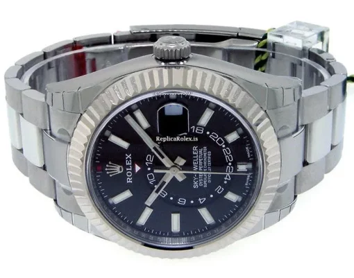 Luxury Replica Rolex Sky-dweller 326934 Automatic Movement 42mm Steel Case Mens/unisex Watch - Image 3