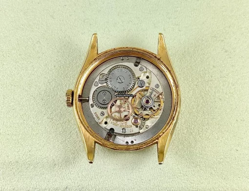Fantastic Fake Rolex Oyster Precision 6294 Caliber 740 Manual Winding Movement 34mm Gold/steel Case Mens/unisex Watch - Image 6