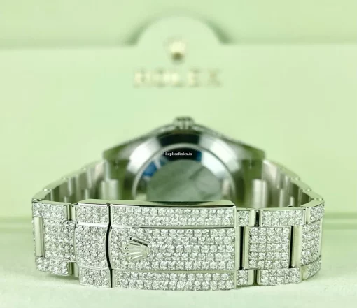 Amazing Replica Rolex Datejust 126300 Caliber 3235 Automatic Movement 41x48mm Steel Case Mens/unisex Watch - Image 6