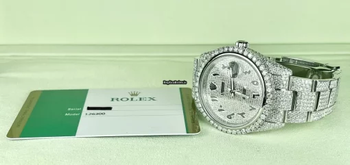 Amazing Replica Rolex Datejust 126300 Caliber 3235 Automatic Movement 41x48mm Steel Case Mens/unisex Watch - Image 8