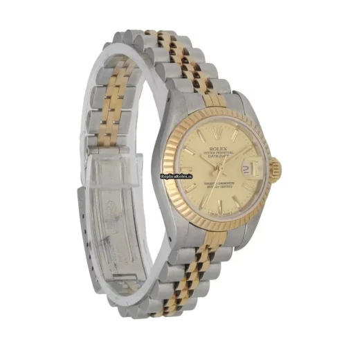 Superior Fake Rolex Lady-datejust 69173 Automatic Movement 26mm Steel Case Womens Watch - Image 3
