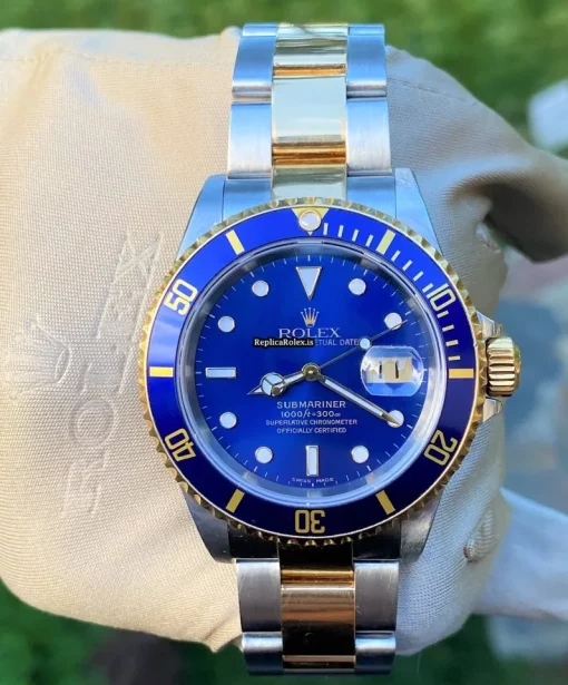 Remarkable Fake Rolex Submariner Date 16613 Caliber 3135 Automatic Movement 40mm Gold/steel Case Mens/unisex Watch