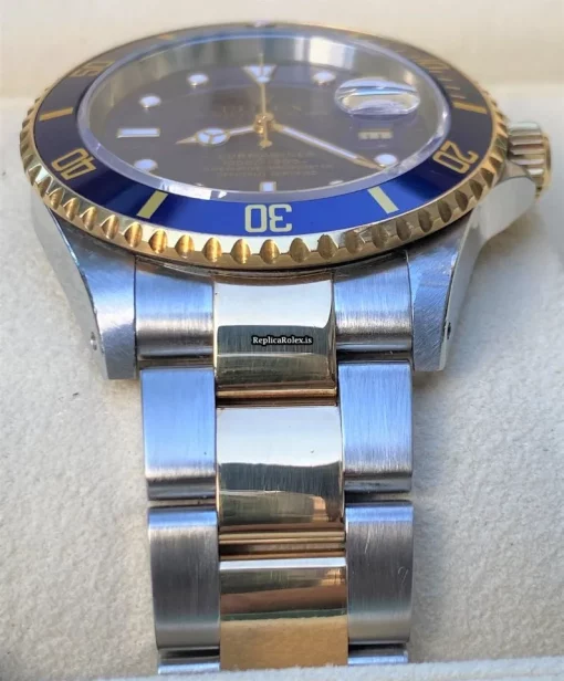 Remarkable Fake Rolex Submariner Date 16613 Caliber 3135 Automatic Movement 40mm Gold/steel Case Mens/unisex Watch - Image 5
