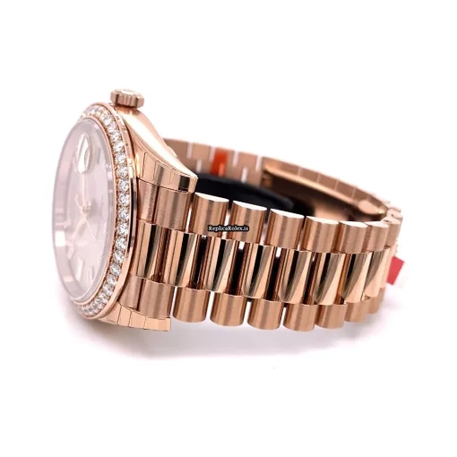 Incredible Replica Rolex Day-date 40 228345 Caliber 3255 Automatic Movement 40mm Rose Gold Case Mens/unisex Watch - Image 5