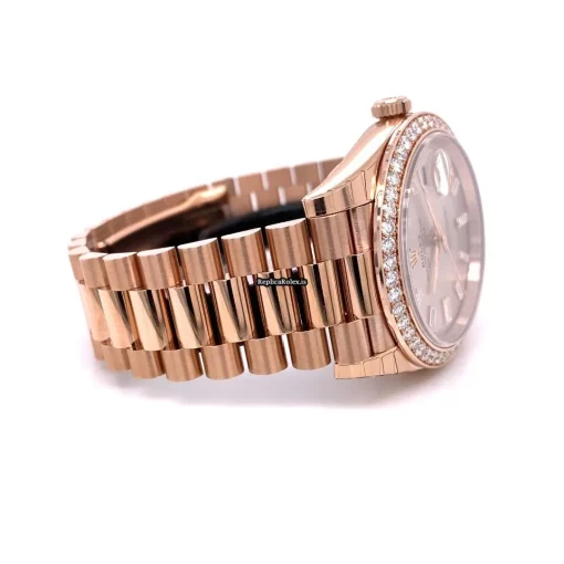 Incredible Replica Rolex Day-date 40 228345 Caliber 3255 Automatic Movement 40mm Rose Gold Case Mens/unisex Watch - Image 9