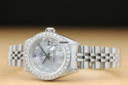 Terrific Replica Rolex Lady-datejust 6917 Caliber 2030 Automatic Movement 26mm Steel Case Womens Watch - Image 2