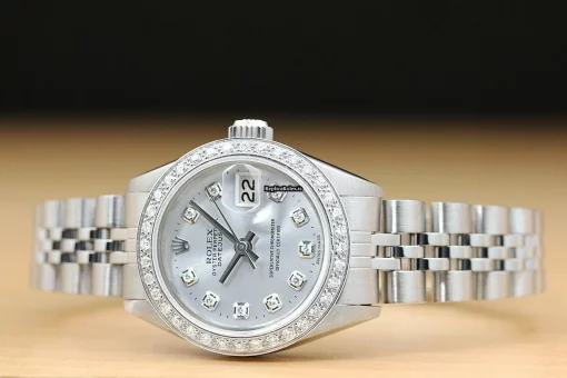 Terrific Replica Rolex Lady-datejust 6917 Caliber 2030 Automatic Movement 26mm Steel Case Womens Watch - Image 3