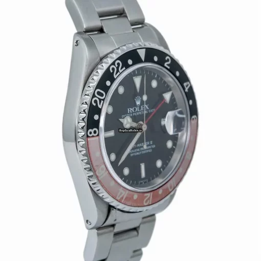Suitable Copy Rolex Gmt-master II 16710 Automatic Movement 42mm Steel Case Mens/unisex Watch - Image 5