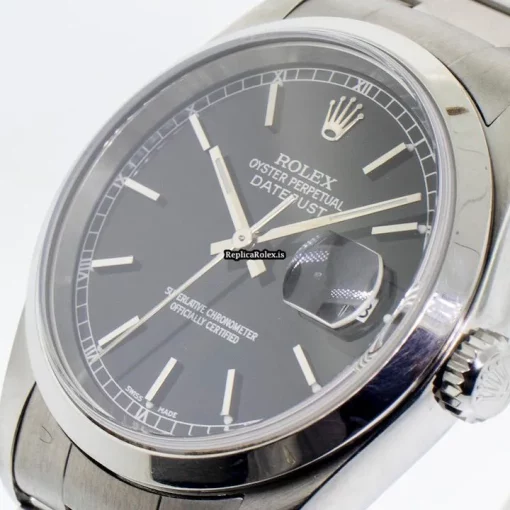 Reliable Replica Rolex Datejust 16200 Caliber 3135 Automatic Movement 36mm Steel Case Mens/unisex Watch