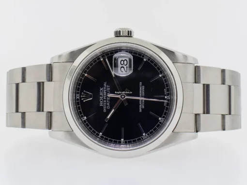 Reliable Replica Rolex Datejust 16200 Caliber 3135 Automatic Movement 36mm Steel Case Mens/unisex Watch - Image 7